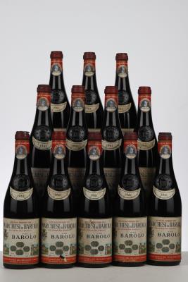 BAROLO 1961 - Marchesi di Barolo - 12 Bottles