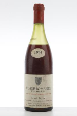 VOSNE ROMANEE LES BRULEES 1974 - Henri Jayer - 1 Bottle