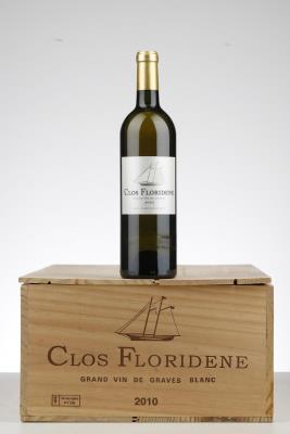CLOS FLORIDENE BLANC 2010 - Mc - 10 Bottles - Owc 12
