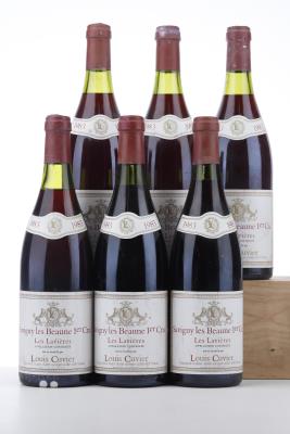 SAVIGNY LES BEAUNE LES LAVIERES 1983 - Louis Cuvier - 6 Bottles