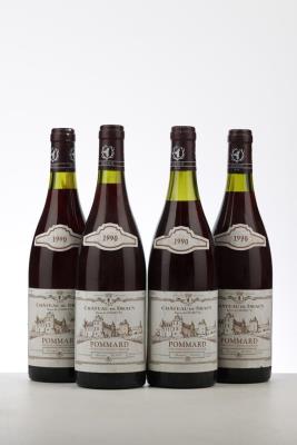 POMMARD 1990 - Baron de Charette - Albert Bichot - 4 Bottles