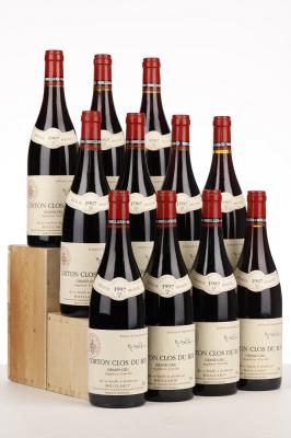 CORTON CLOS DU ROI 1997 - Moillard - 11 Bottles