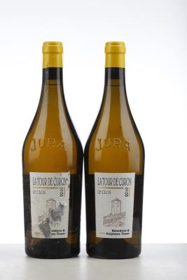 ARBOIS CHARDONNAY LE CLOS LA TOUR DE CURON 2010 - Andre et Mireille Tissot - 2 Bottles