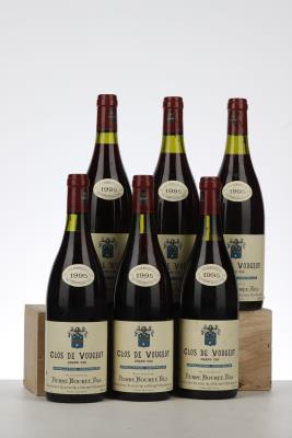 CLOS VOUGEOT 1995 - Pierre Bouree - 6 Bottles