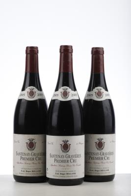SANTENAY LES GRAVIERES 2005 - Roger Belland - 3 Bottles