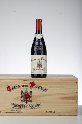 CHATEAUNEUF DU PAPE CLOS DES PAPES 2016 - Paul Avril - 12 Bottles - Owc 12