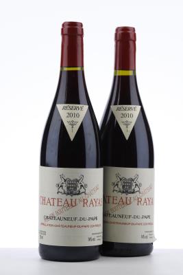 CHATEAUNEUF DU PAPE RAYAS 2010 - Reynaud - 2 Bottles