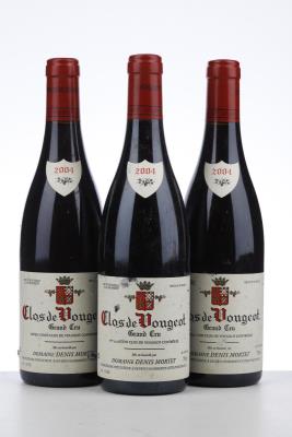 CLOS VOUGEOT 2004 - Denis Mortet - 3 Bottles