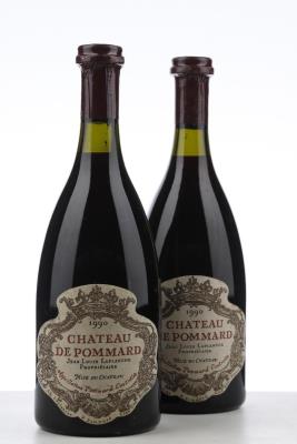 CHATEAU DE POMMARD  1990 - Chateau de Pommard - 2 Bottles
