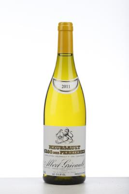 MEURSAULT CLOS DES PERRIERES 2011 - Albert Grivault - 1 Bottle
