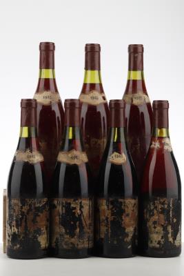 CHASSAGNE MONTRACHET ROUGE 1985 - Domaine des Hautes Cornieres - 7 Bottles