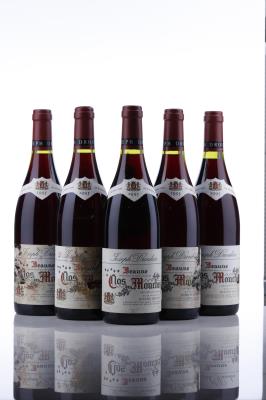 BEAUNE CLOS DES MOUCHES 1995 - Joseph Drouhin - 5 Bottles