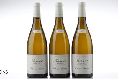 MONTRACHET 2010 - Etienne Sauzet - 3 Bottles