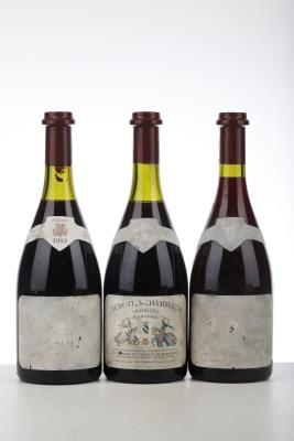 RUCHOTTES CHAMBERTIN 1992 - Chateau de Marsannay - 3 Bottles