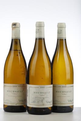 MEURSAULT TILLETS 2008 - Verget - 3 Bottles