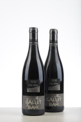 COTE ROTIE LE GALLET BLANC 2006 - François Villard - 2 Bottles