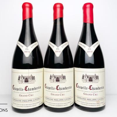 CHAPELLE CHAMBERTIN 2016 - Philippe Livera - 3 Magnums