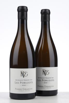 MEURSAULT LES PORUZOTS 2021 - Pierre Girardin - 2 Bottles