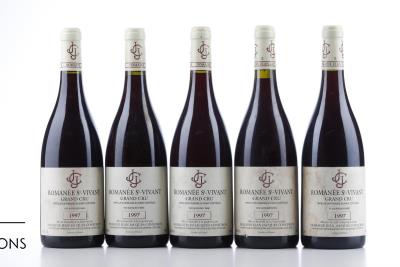 ROMANEE ST VIVANT 1997 - J.J.Confuron - 5 Bottles