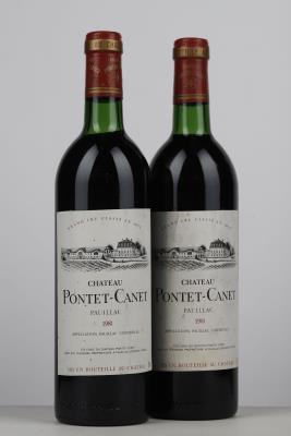 PONTET CANET 1981 - Mc - 2 Bottles