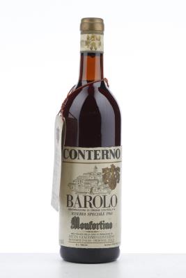 BAROLO MONFORTINO RISERVA SPECIALE 1968 - Giacomo Conterno - 1 Bottle