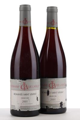 ROMANEE ST VIVANT 2001 - Domaine de L’Arlot - 2 Bottles