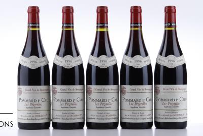 POMMARD LES PEZEROLLES 1996 - Moillard - 5 Bottles