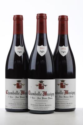 CHAMBOLLE MUSIGNY AUX BEAUX BRUNS 2012 - Denis Mortet - 3 Bottles