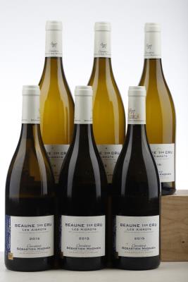 BEAUNE BLANC LES AIGROTS 2015 - Sebastien Magnien - 6 Bottles