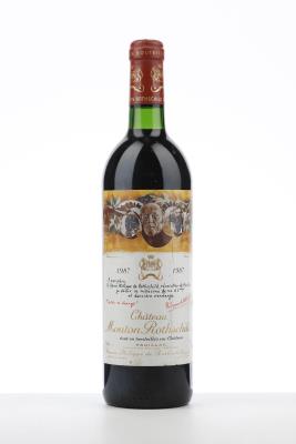 MOUTON ROTHSCHILD 1987 - Mc - 1 Bottle