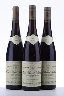 GEWURZTRAMINER CLOS ST URBAIN RANGEN DE THANN VENDANGE TARDIVE 1998 - Zind Humbrecht - 3 Bottles