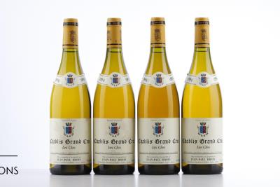 CHABLIS LES CLOS 1996 - Jean Paul Droin - 4 Bottles