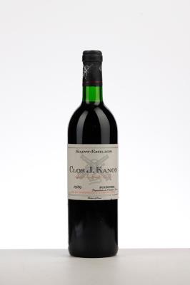 CLOS J.KANON 1989  - 1 Bottle