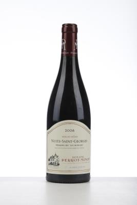 NUITS ST GEORGES LES MURGERS VIEILLES VIGNES 2008 - Perrot Minot - 1 Bottle