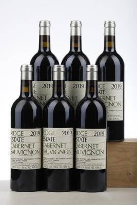 RIDGE CABERNET SAUVIGNON 2019 - Ridge - 6 Bottles
