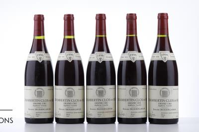 CHAMBERTIN CLOS DE BEZE 1996 - Drouhin Laroze - 5 Bottles