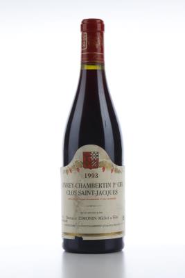 GEVREY CHAMBERTIN CLOS ST JACQUES 1993 - Michel Esmonin - 1 Bottle