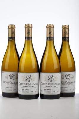 CORTON CHARLEMAGNE 2018 - Lucien Le Moine - 4 Bottles