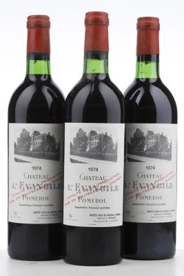 EVANGILE 1974 - Mc - 3 Bottles