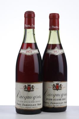 VACQUEYRAS 1971 - Paul Jaboulet - 2 Bottles