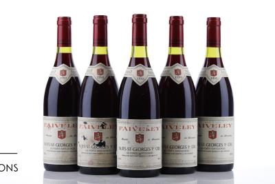 NUITS ST GEORGES LES PORETS ST GEORGES 1993 - Faiveley - 5 Bottles