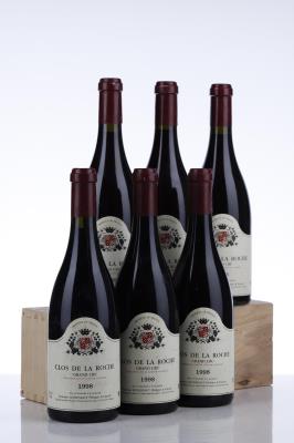 CLOS DE LA ROCHE 1998 - Philippe et Vincent Lecheneaut - 6 Bottles