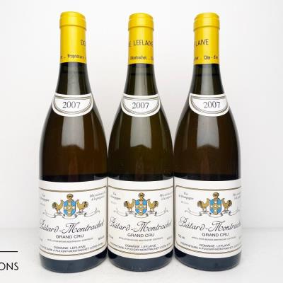 BATARD MONTRACHET 2007 - Domaine Leflaive - 3 Bottles