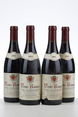 VOSNE ROMANEE LES BEAUMONTS 2004 - Alain Hudelot Noellat - 4 Bottles