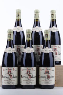 SANTENAY MALADIERE 1998 - Prieur Brunet - 6 Bottles