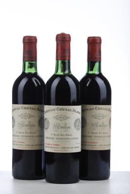 CHEVAL BLANC 1972 - Mc - 3 Bottles