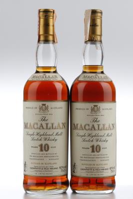 MACALLAN 10 Y  - Giovinetti - Alc 40% - 2 Bottles