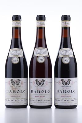 BAROLO MONFORTE E PERNO RISERVA SPECIALE 1955 - Aldo Conterno  - 3 Bottles