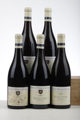 RULLY ROUGE CHAPITRE 1*2006 + 3*2007 + 1*2008  - Dureuil Janthial - 5 Bottles