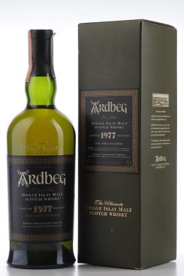 1977 ARDBEG NON CHILL FILTERED - Alc 48% - 1 Bottle - Oc 1